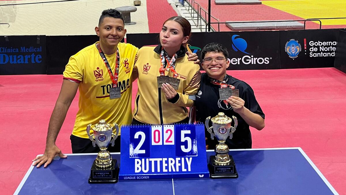 El Para Tenis de mesa del Tolima, clasificó a Juegos Para Panamericanos 2025