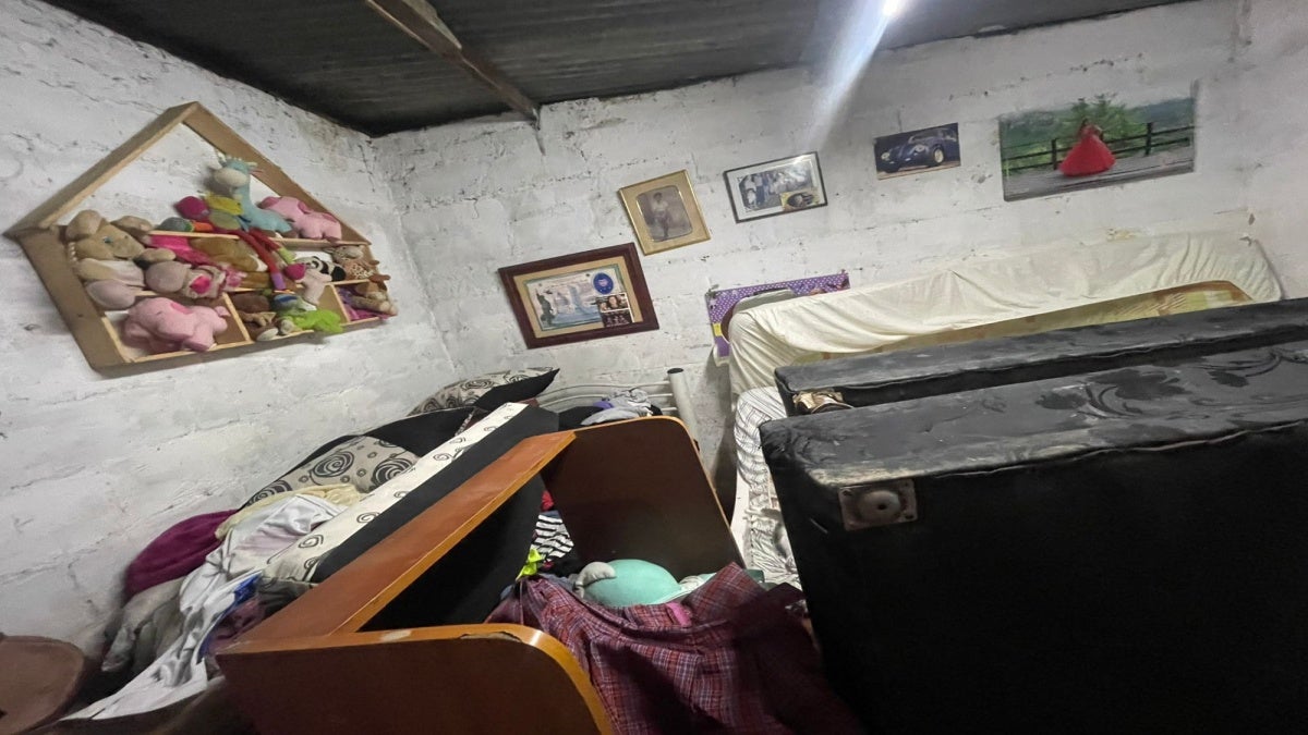 Vivienda afectada barrio Las Delicias