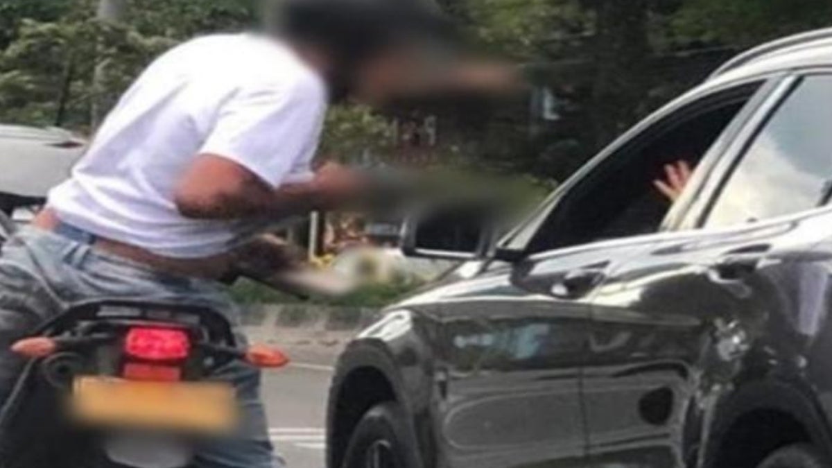 ¡Atraco de película en Ibagué! Hombre fue atacado a cuchillo en plena vía principal