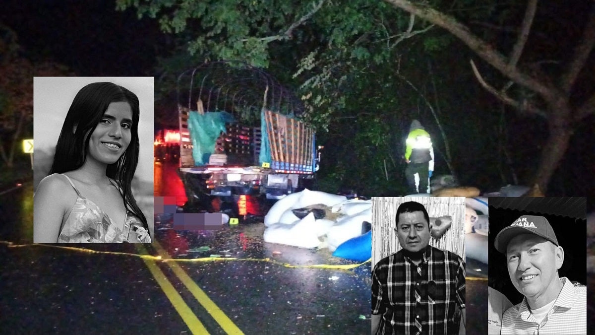 Accidente en Huila deja cinco muertos.