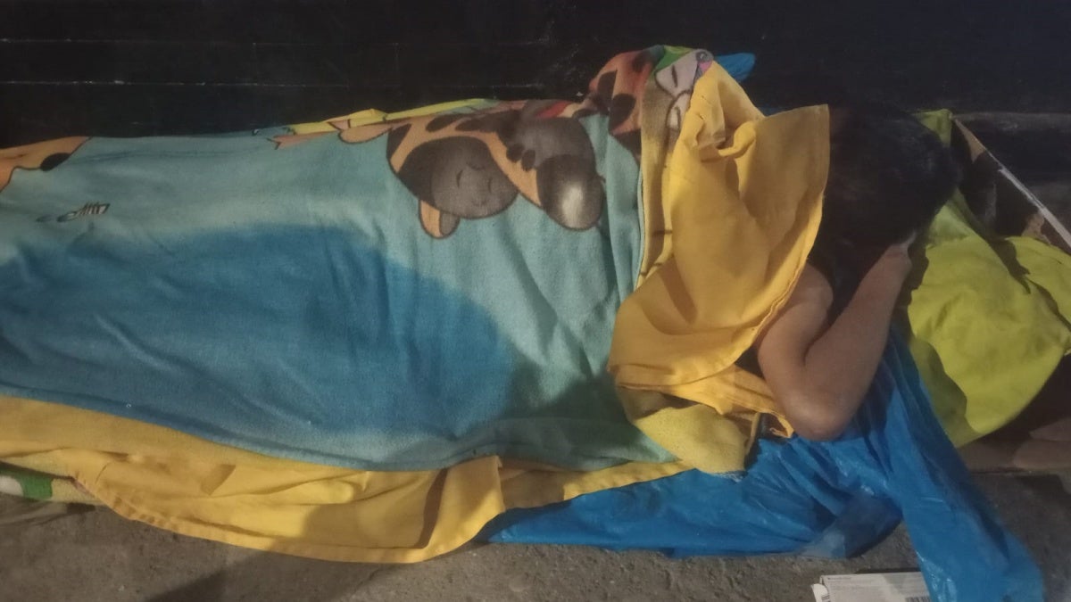 Adulto mayor abandonado