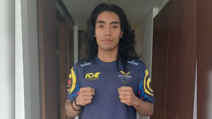 Alan Ocoró, primer tolimense convocado a la selección Colombia de Muay Thai