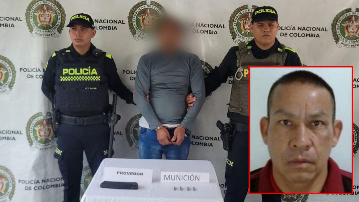 Autoridades capturan a alias “Gafas”, uno de los más buscados del Tolima