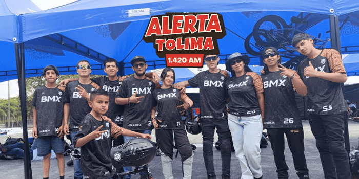 atletas en el Campeonato Nacional de BMX Freestyle