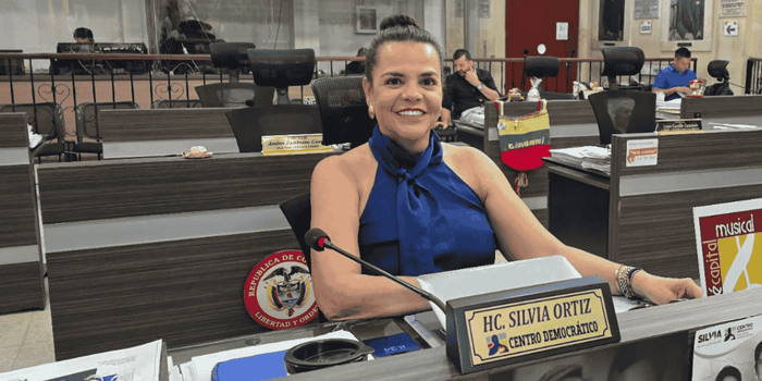 Concejal Silvia Ortiz