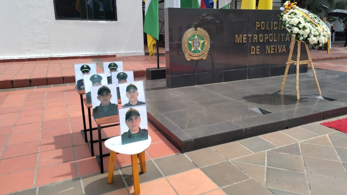 Aniversario masacre policías Neiva