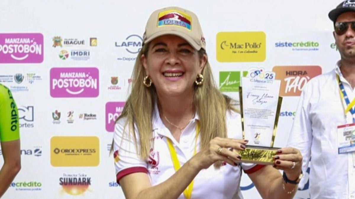 Francy Salazar | Gerente Indeportes Tolima | Deporte tolimense | Septiembre 2025