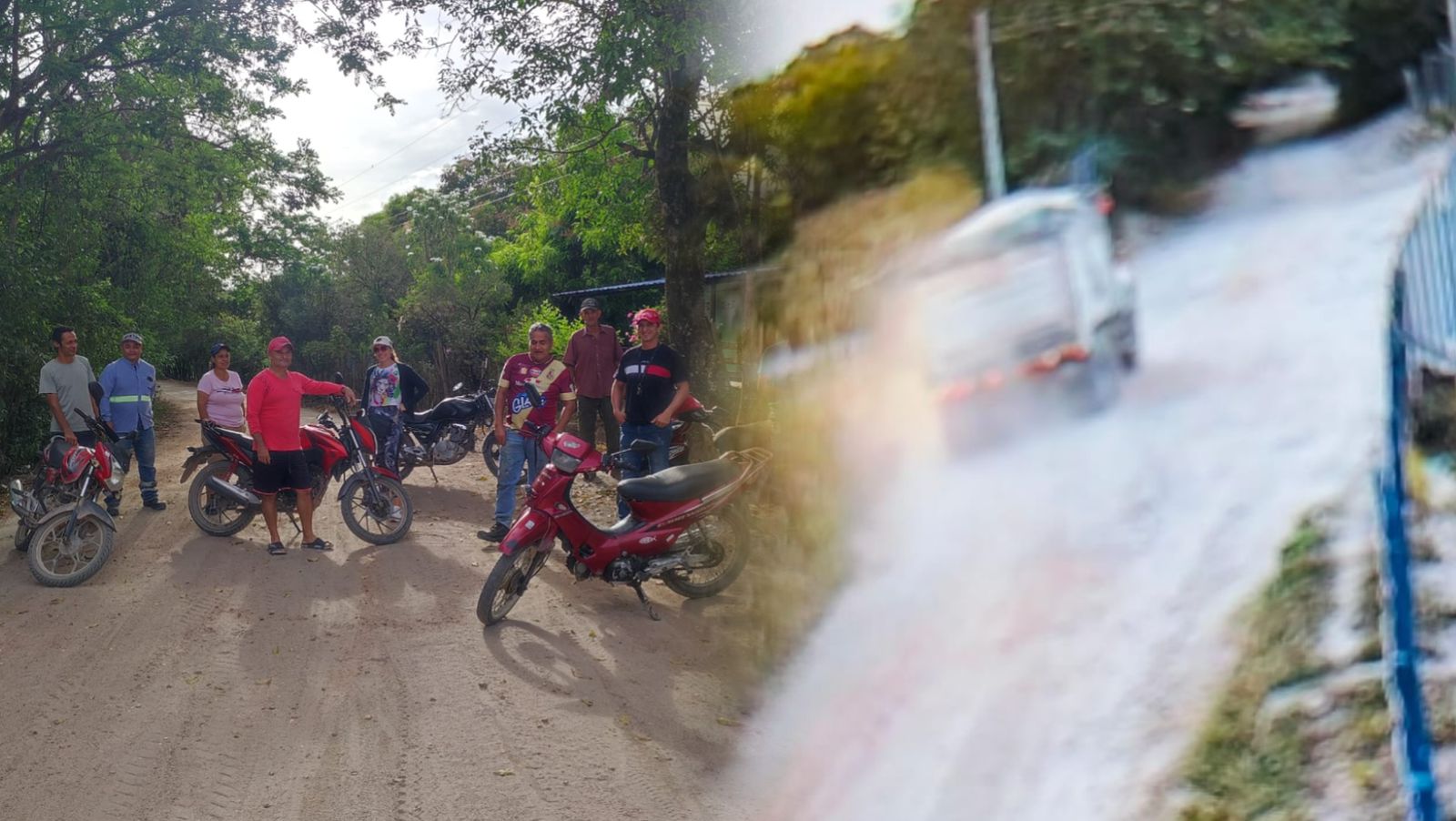 Habitantes bloquean la vía Gualanday-Santa Isabel por polvareda de volquetas en San Luis