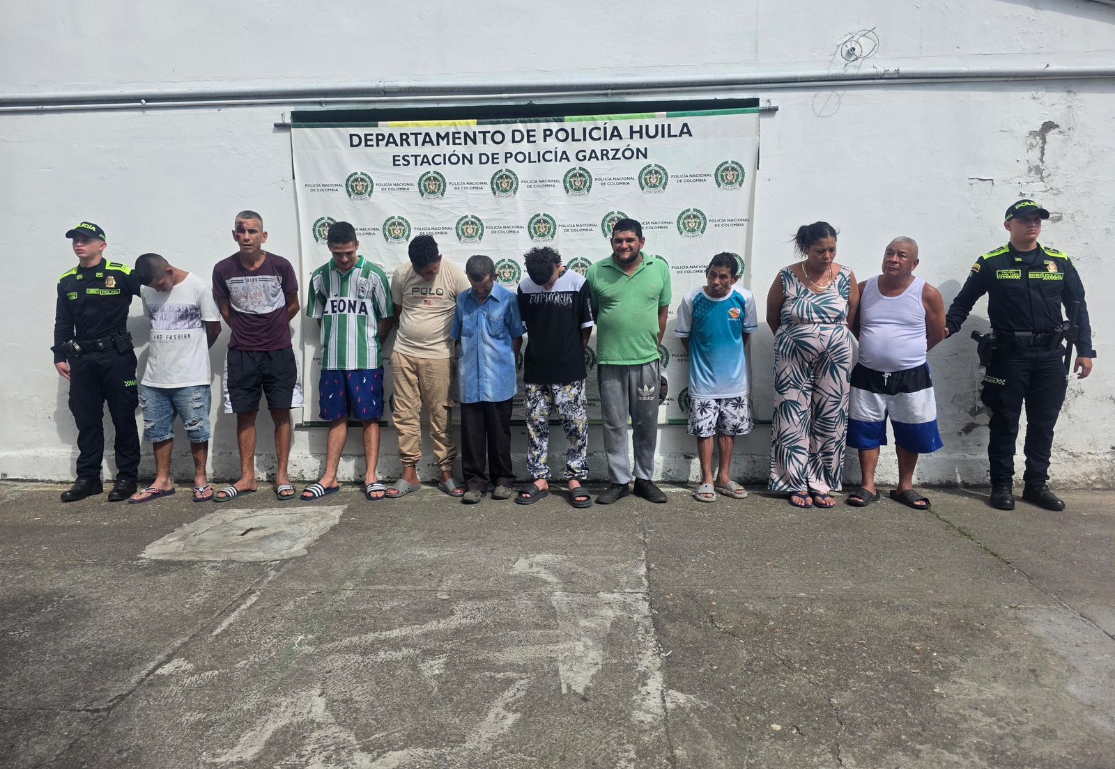 ‘Los Persas’ Grupo delincuencial Garzón, Huila.