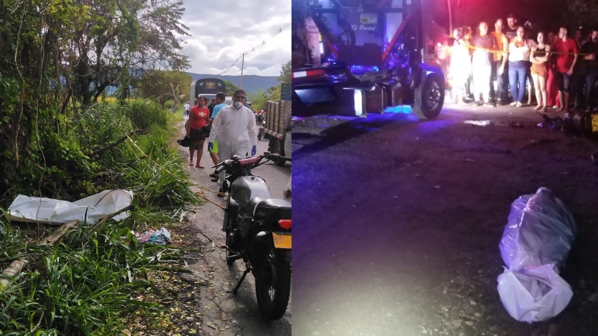 Tres personas perdieron la vida en dos accidentes de moto en El Espinal