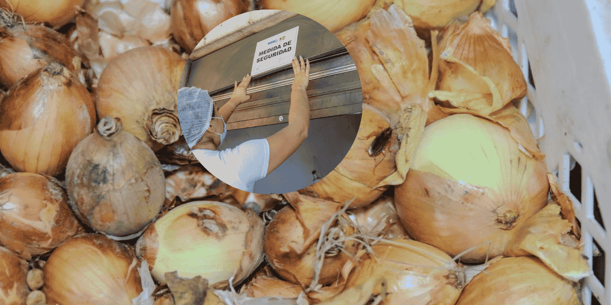 Cierre de local de frutas y verduras por fallas de salubridad