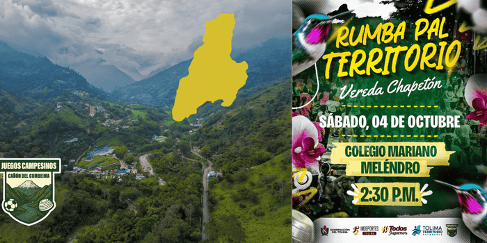 La “Rumba Pal Territorio” será la antesala de los Juegos del Cañón