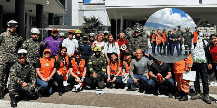 Funcionarios del Tolima participaron en simulacro nacional de emergencias