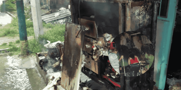 Bomberos controlaron incendio estructural en el barrio Tulio Varón