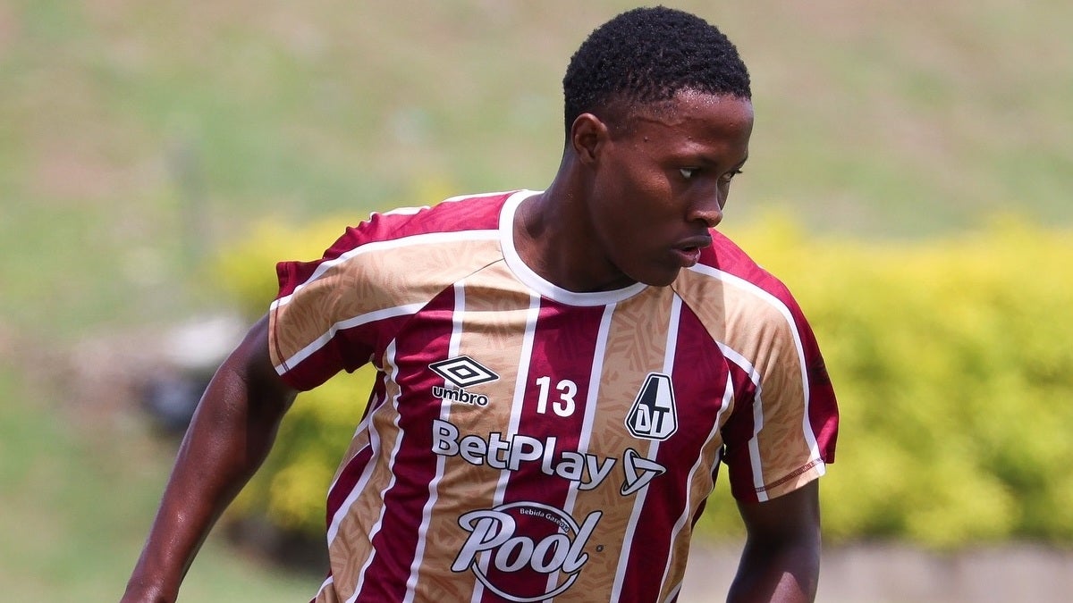 El extremo Mauricio González, el hombre gol del Deportes Tolima