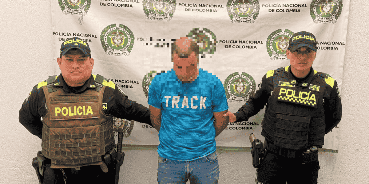 captura de un ciudadano de 40 años