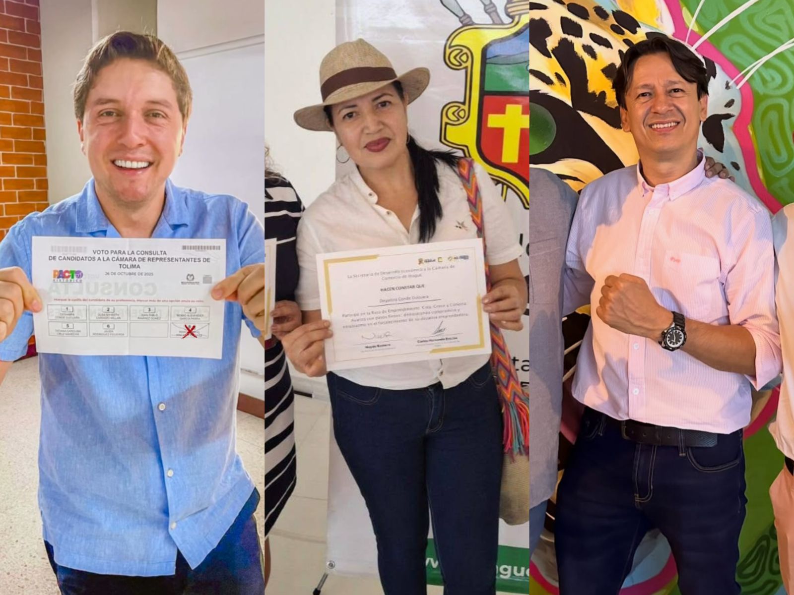 Marco Hincapié obtuvo la votación más alta del Pacto Histórico en el Tolima