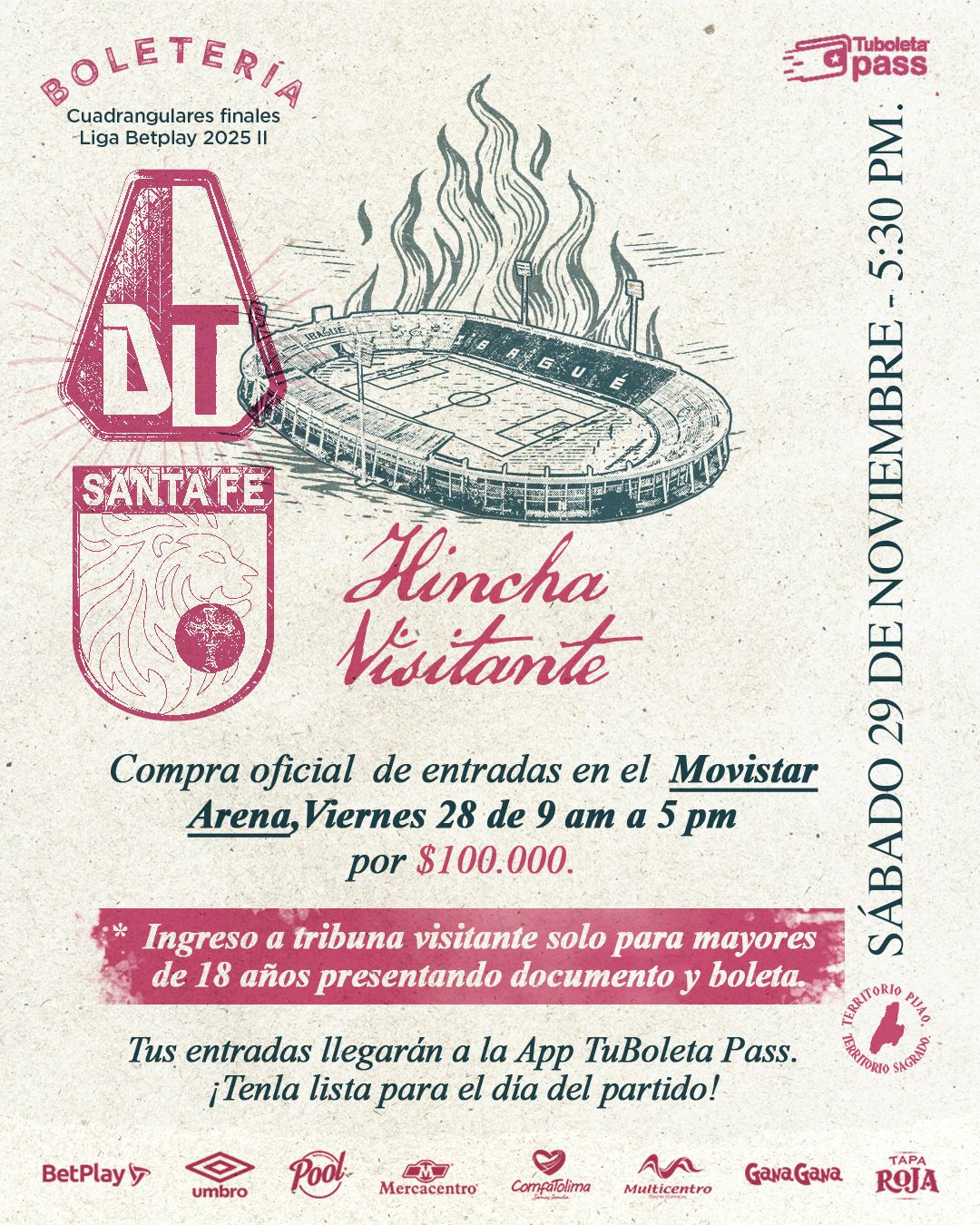 Guía completa para asistir al partido de la fecha 4 en Ibagué