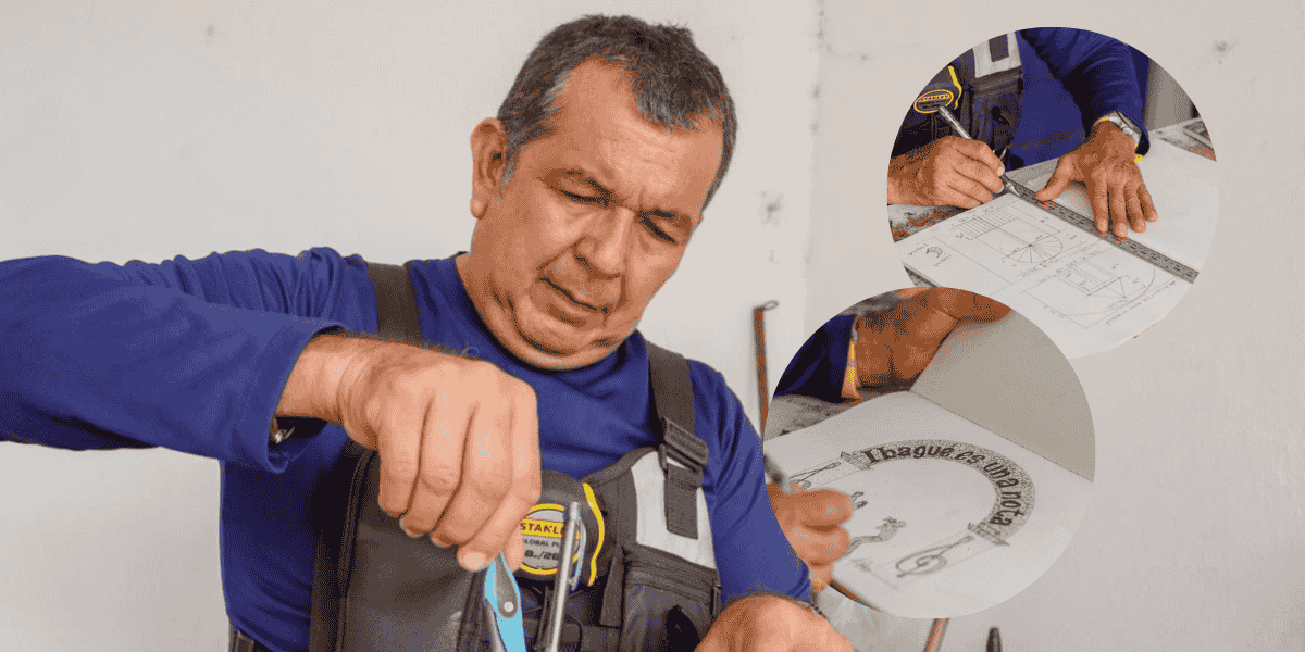 La creación artística que transforma la Navidad en un espectáculo de luz