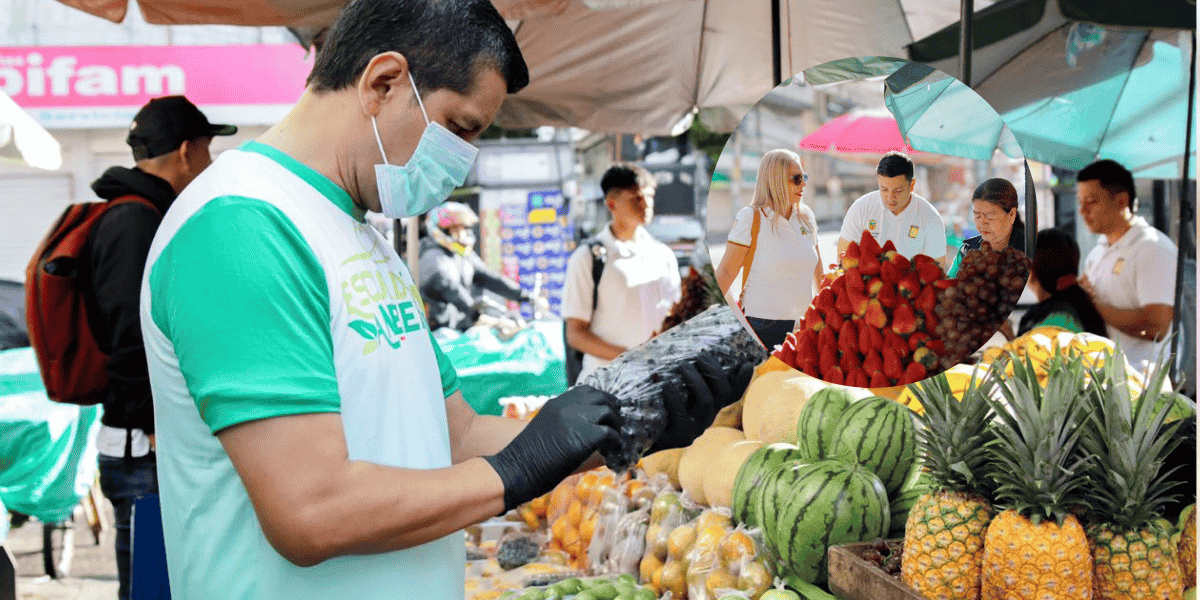 Operativo busca ordenar el espacio público y reforzar controles de salud en Plaza La 14