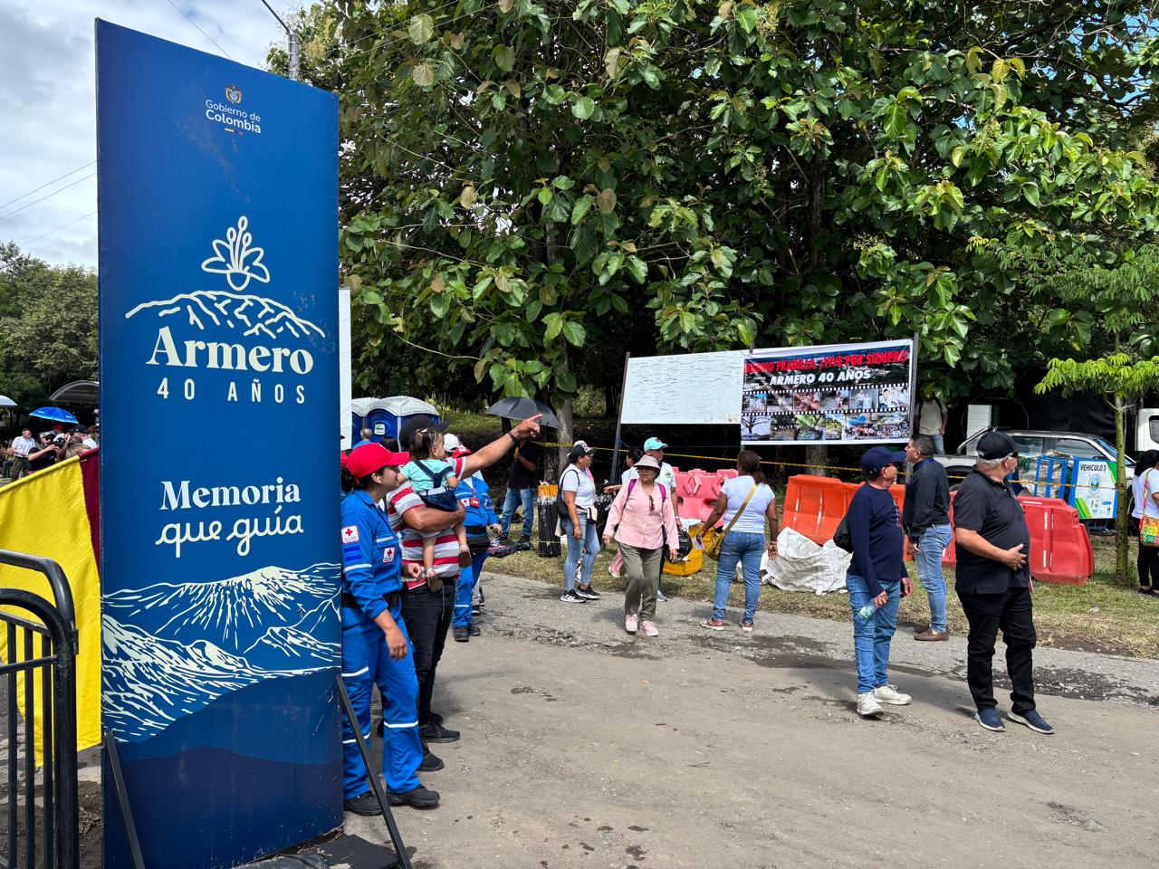 Conmemoración de los 40 años de Armero.
