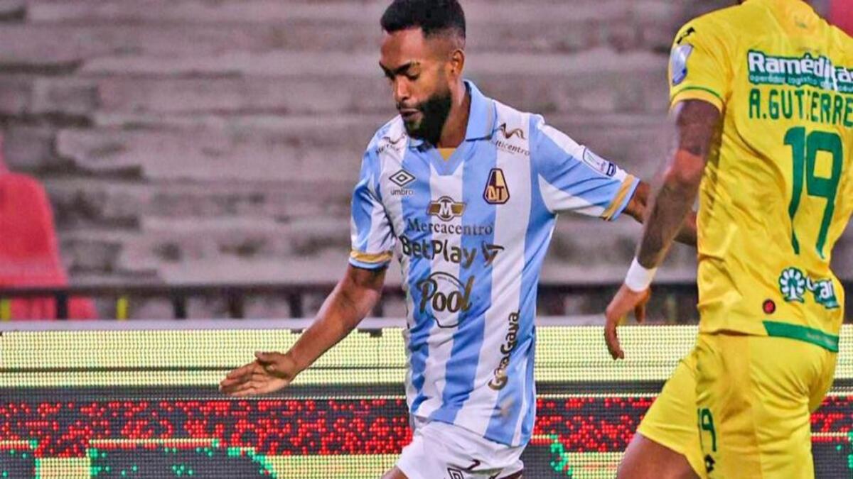 El extremo Jersson González, se recuperó y será de la partida