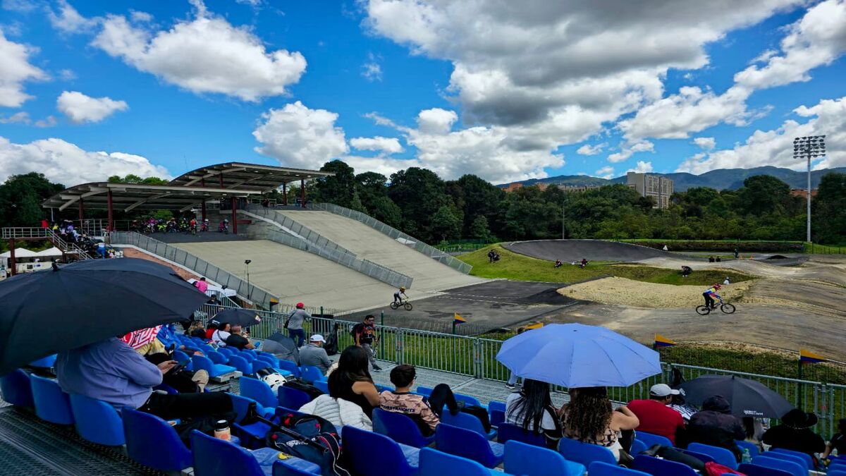 Pista de BMX en Bogotá, donde brillaron los deportistas tolimenses