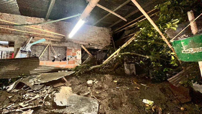 Vivienda Destruida | Derrumbe | San Isidro | Noviembre 2025