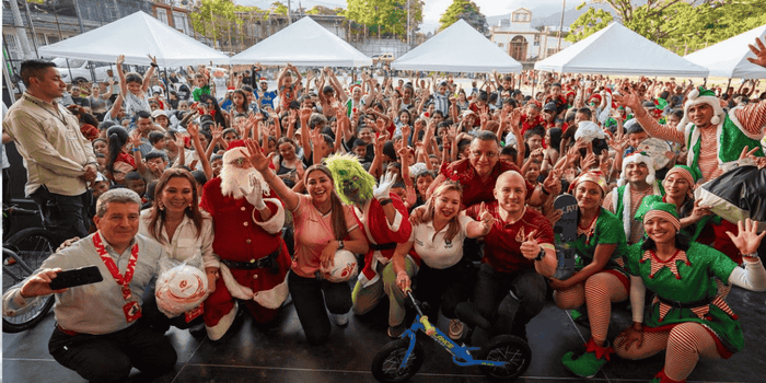 Las novenas decembrinas iniciaron con jornadas comunitarias para la niñez en Ibagué