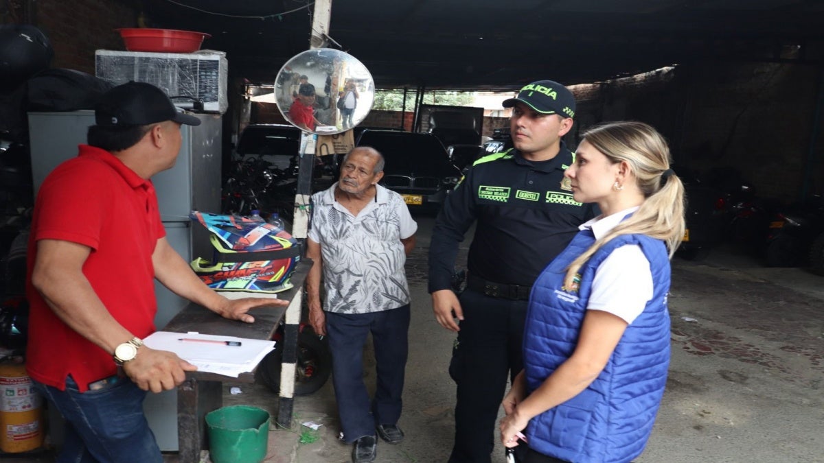 Cierre parqueaderos Ibagué