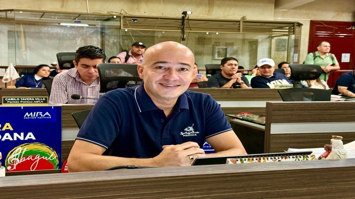 Concejal Jorge Bolívar