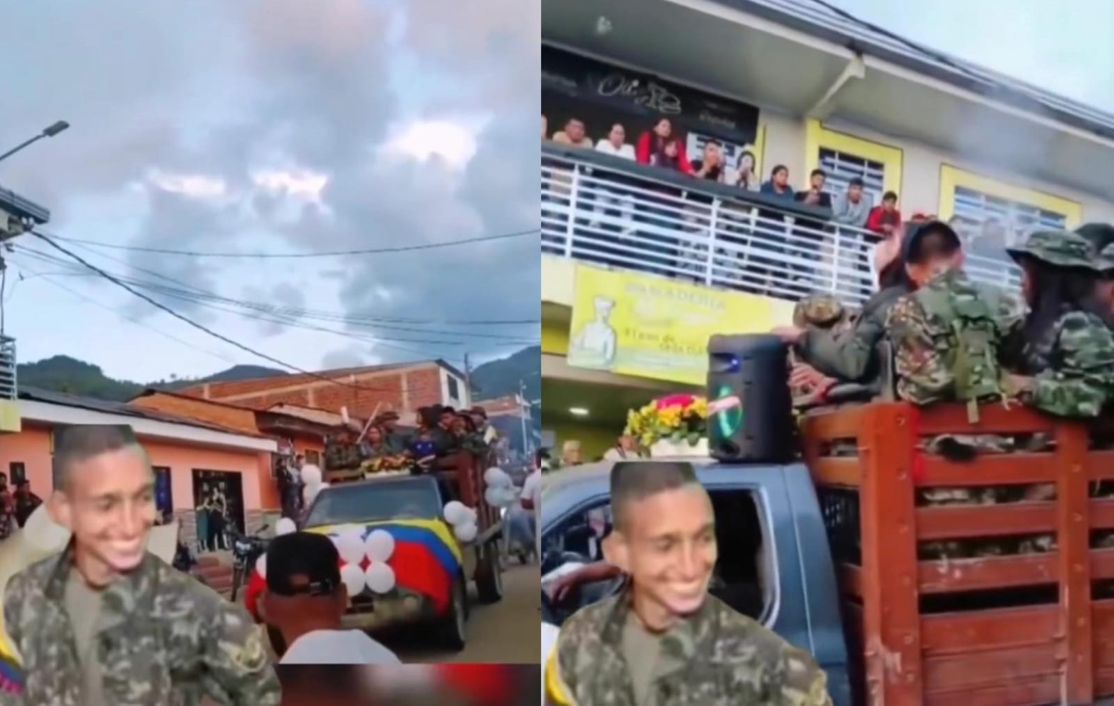 Con caravana despidieron disidente de las Farc abatido por la policía en Tesalia, Huila