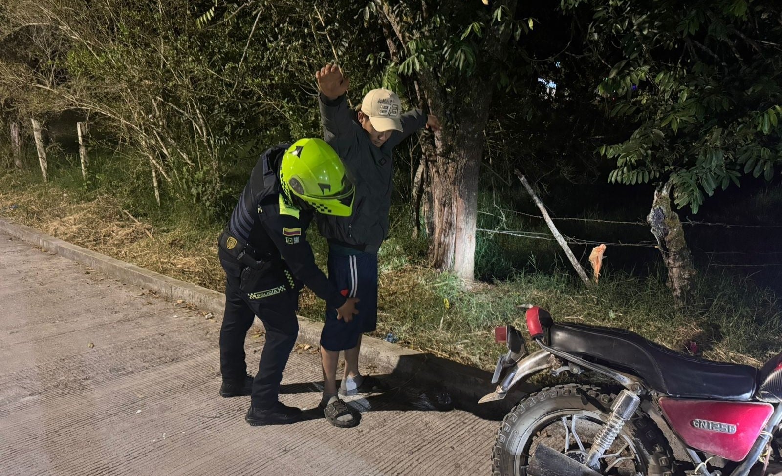 Control Policía Huila