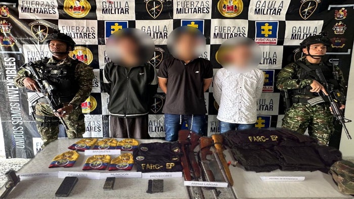Capturados integrantes de las FARC en Ibagué