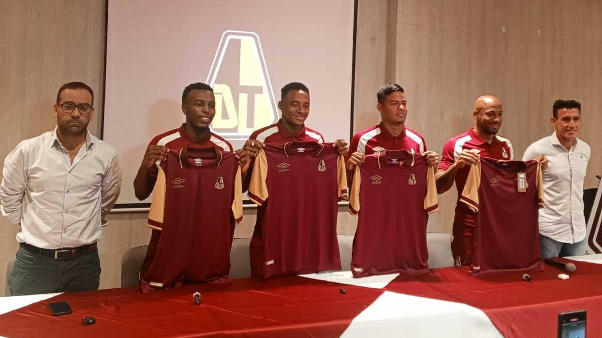 Fueron presentadas las nuevas contrataciones del Tolima 2026