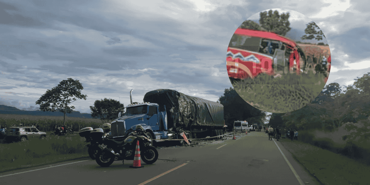 Dos personas fallecidas deja siniestro vial en corredor estratégico del norte del Tolima