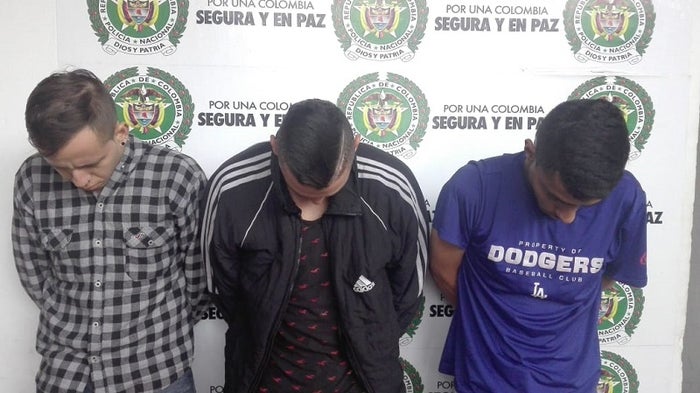 Capturaron a tres hombres y un menor de edad por hurto cometido en Ib
