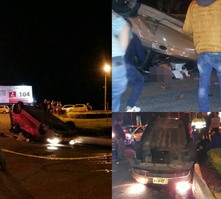 Un muerto y dos heridos dejó un trágico accidente de tránsito esta ma