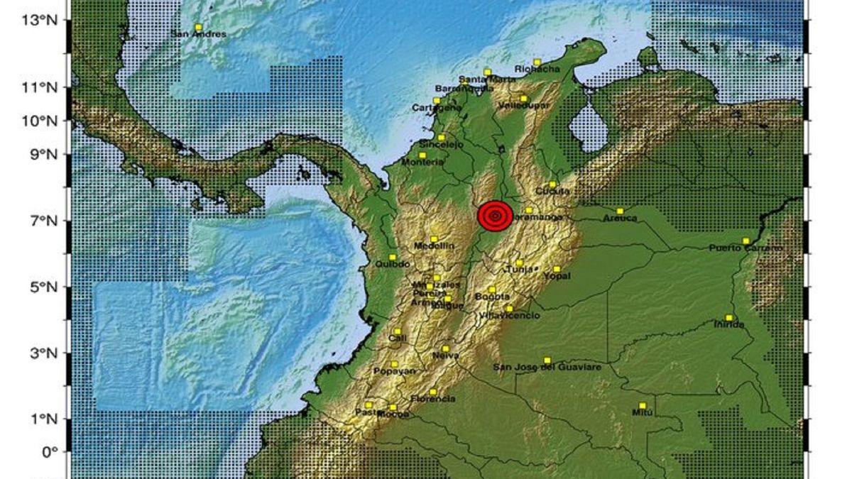 Temblor 16 de enero en Colombia