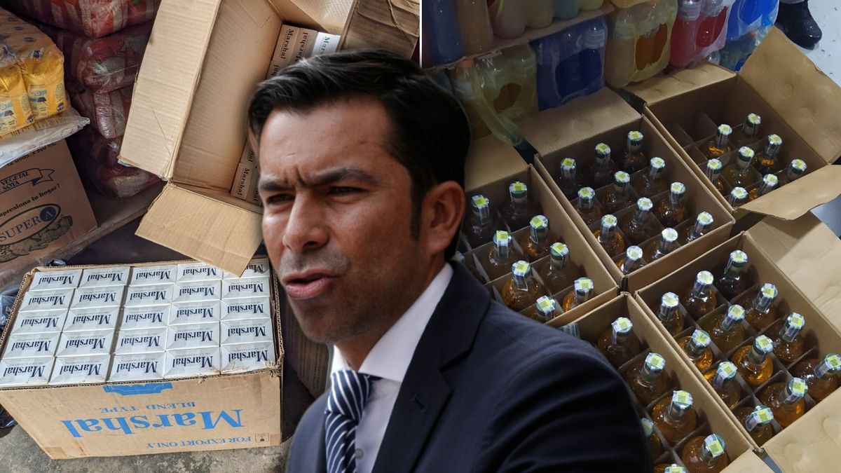 Contrabando en Cundinamarca