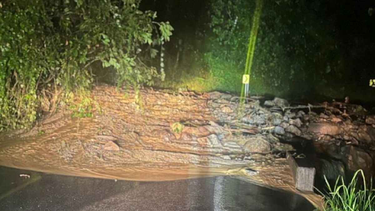 Deslizamiento entre Granada y San Carlos, Antioquia