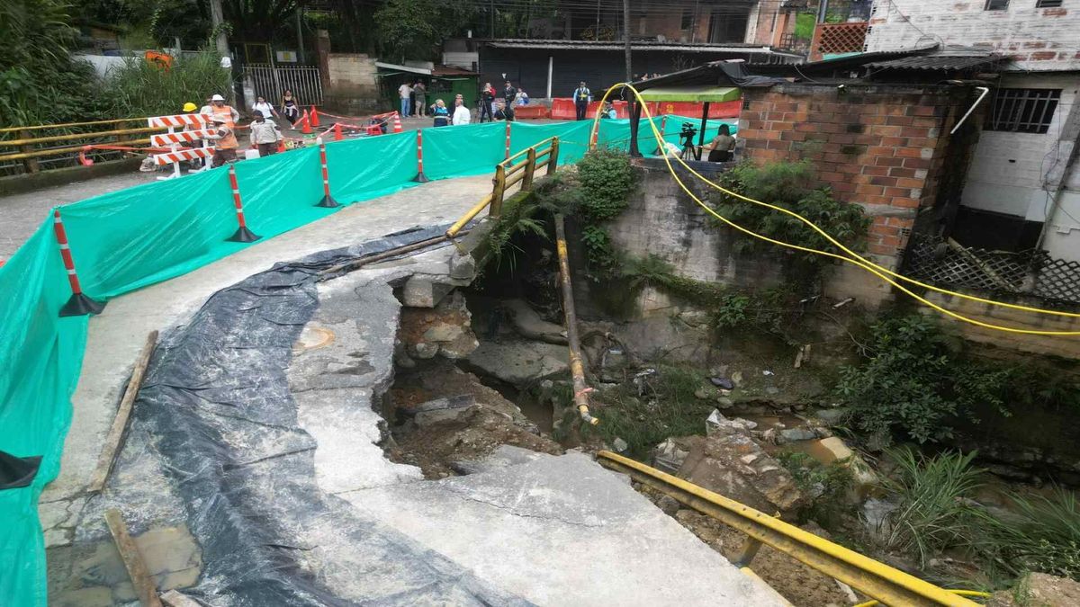 Afectación puente La Limona enero de 2026