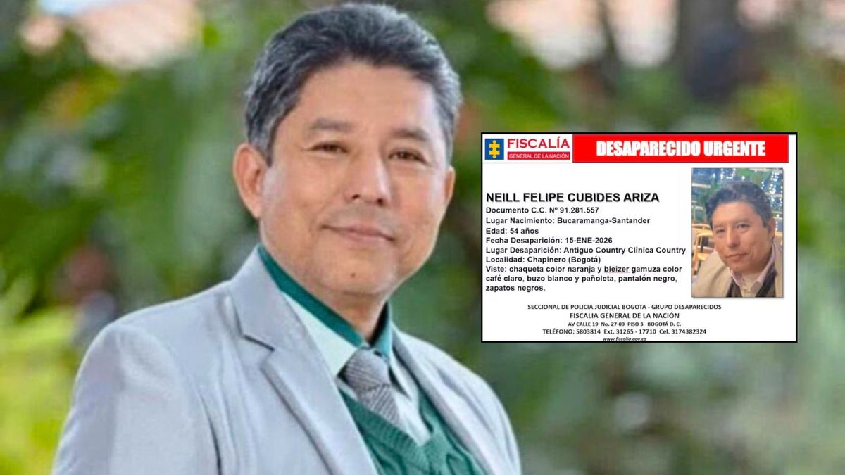 Desapareció Neill Felipe Cubides, profesor del Externado en Bogotá