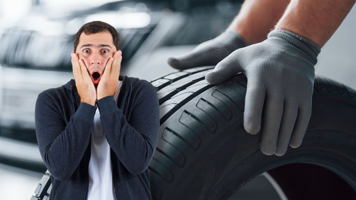 Conductor denuncia estafa en montallantas de Bogotá.