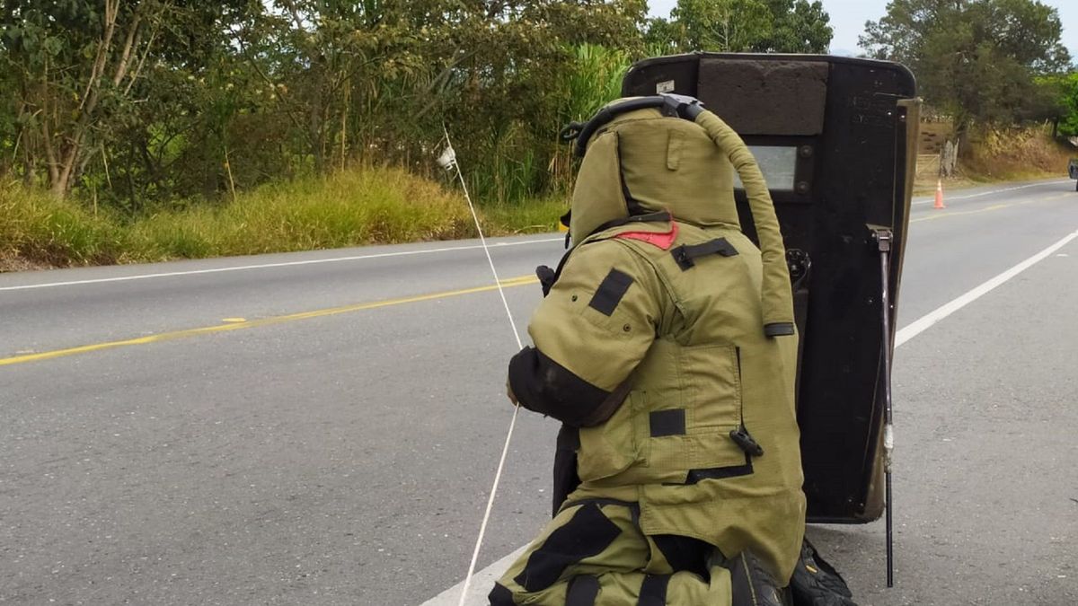 Descartan bomba por cilindro en Yondó