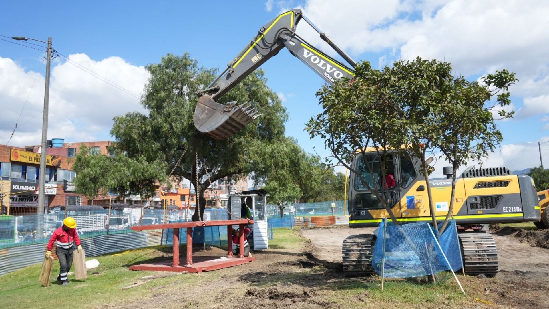 Nuevo puente en Corabastos