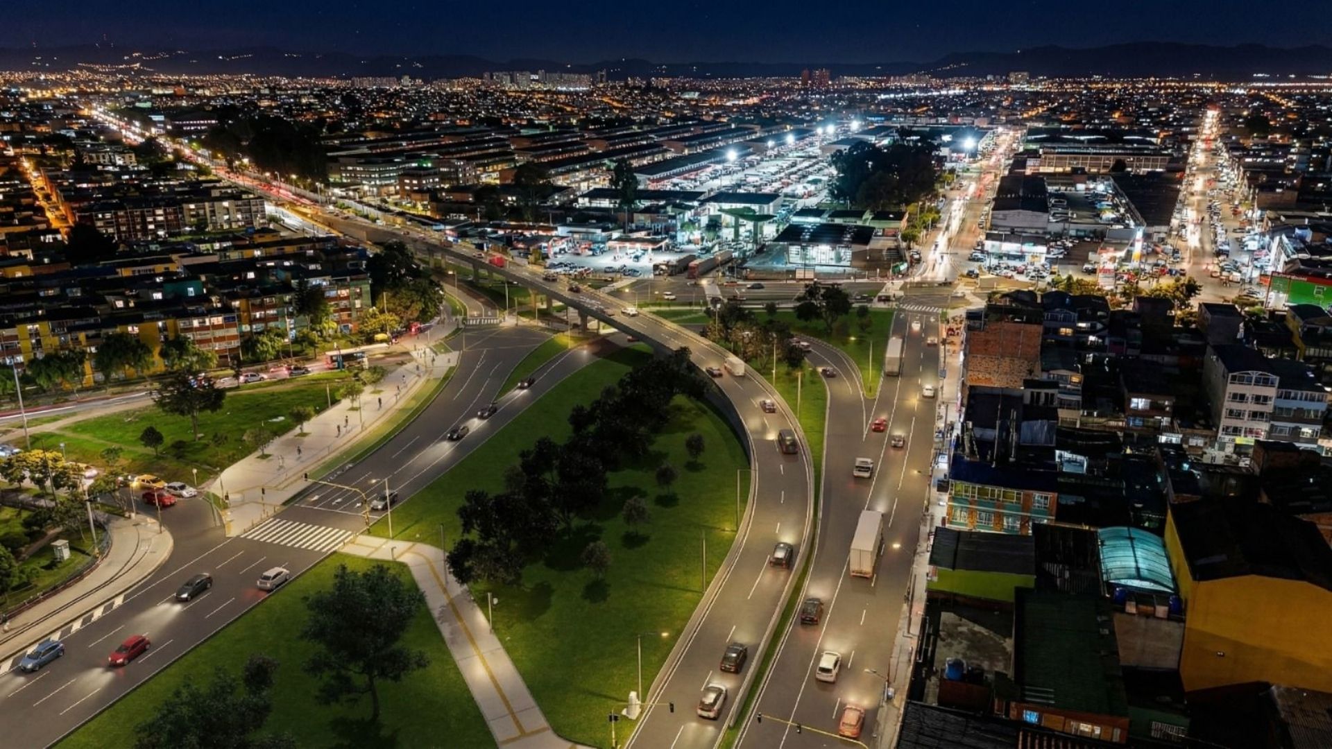 Nuevo puente en Corabastos