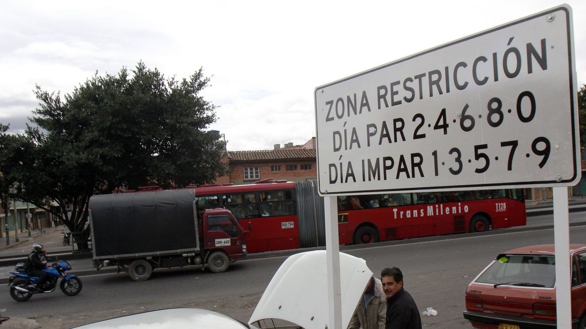Críticas a pico y placa los sábados en Bogotá
