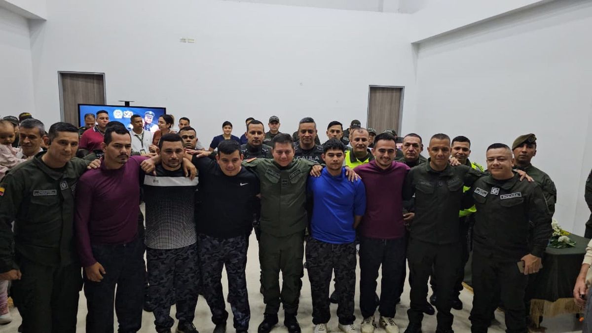 Policías liberados en Cúcuta