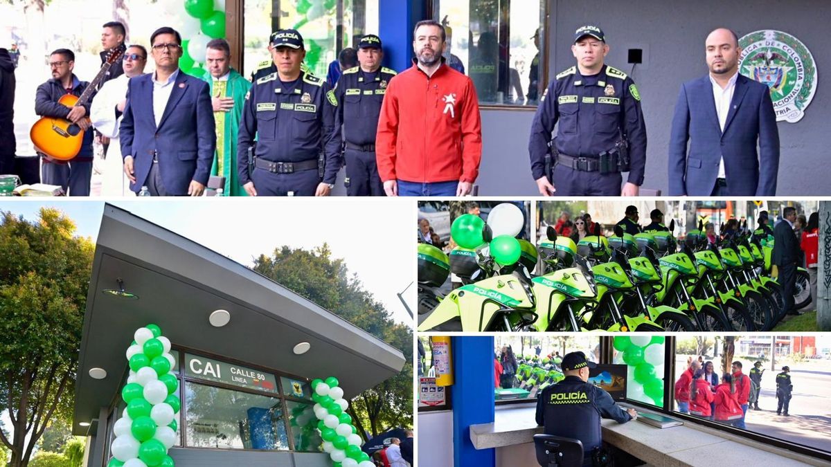 Nuevo CAI en la calle 80 promete frenar la inseguridad.